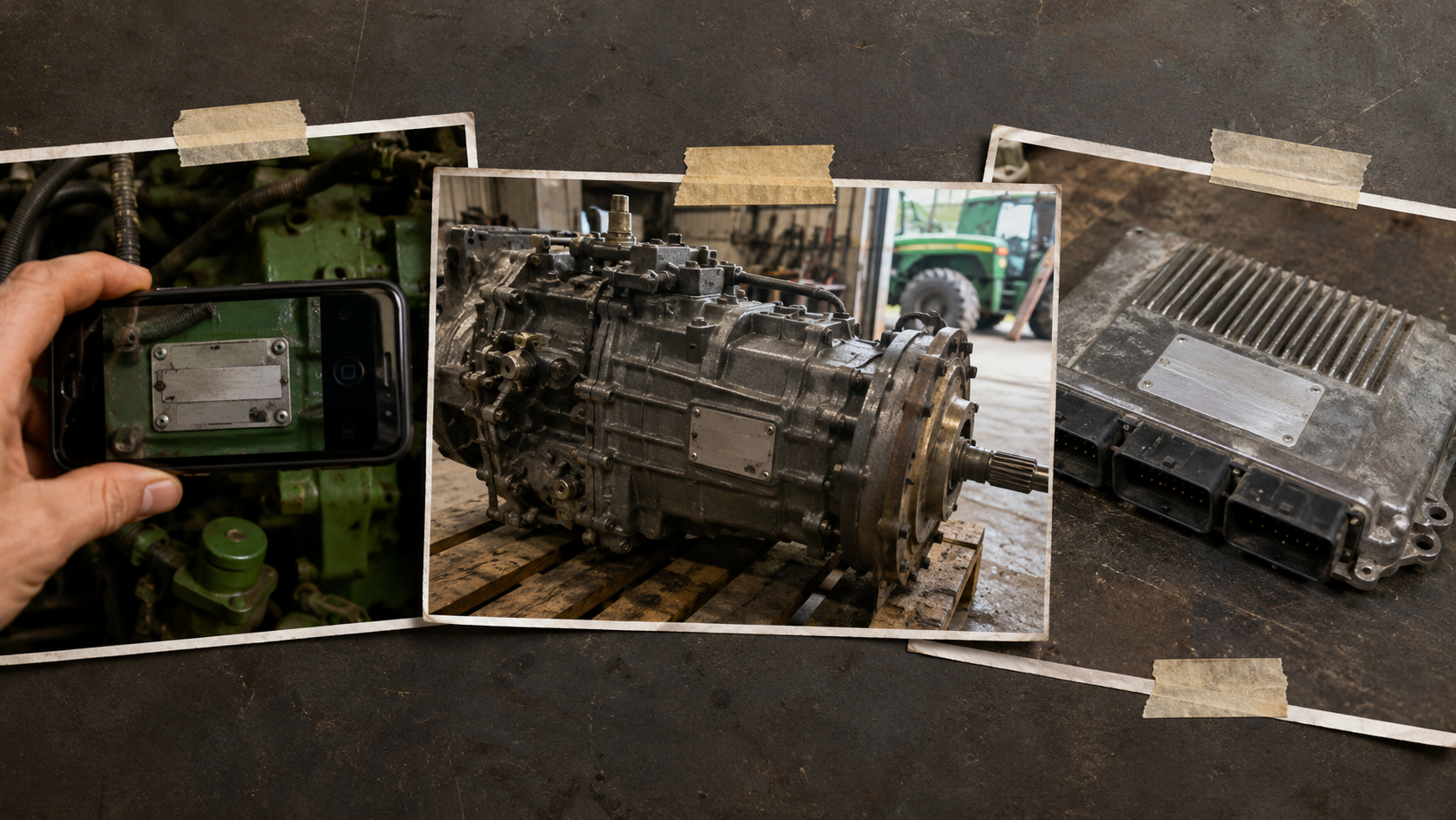 Cum identifici corect o piesă pentru tractorul John Deere