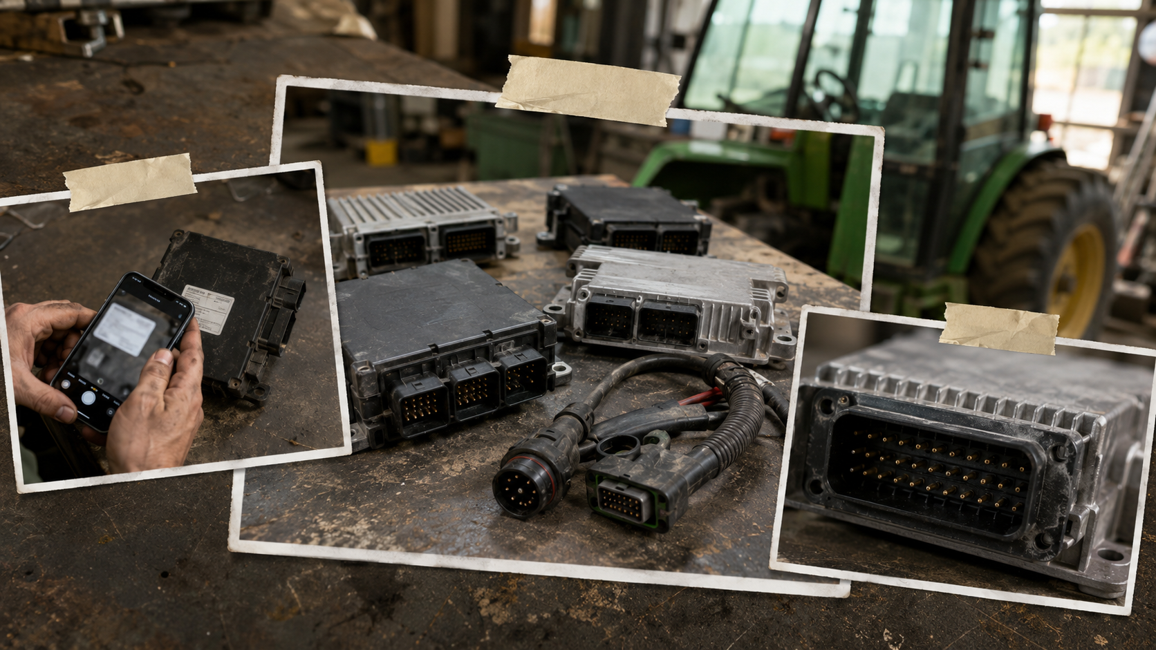 ECU și BCU John Deere: coduri OEM și compatibilitate
